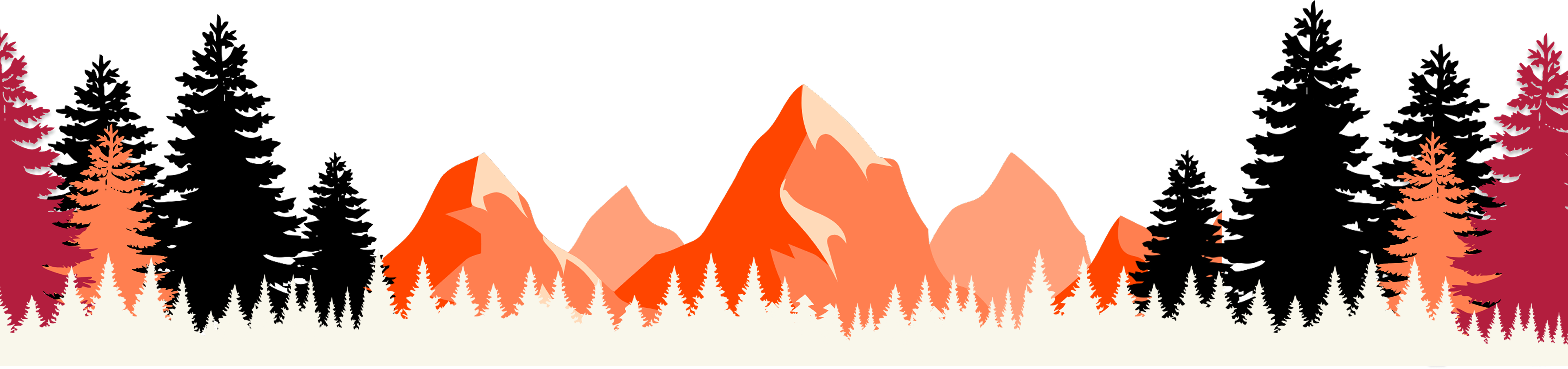 Mountain and tree