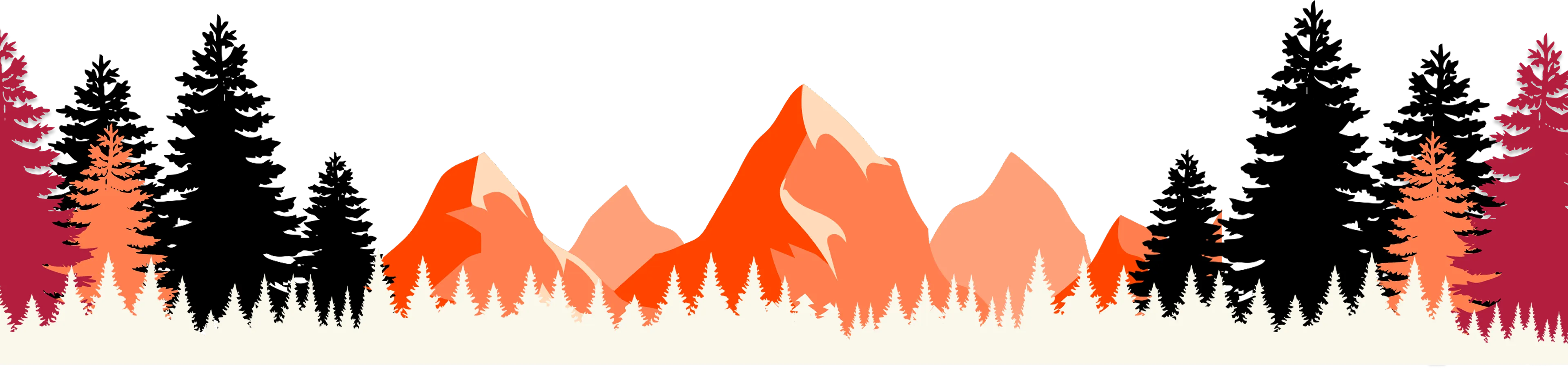 Mountain and tree