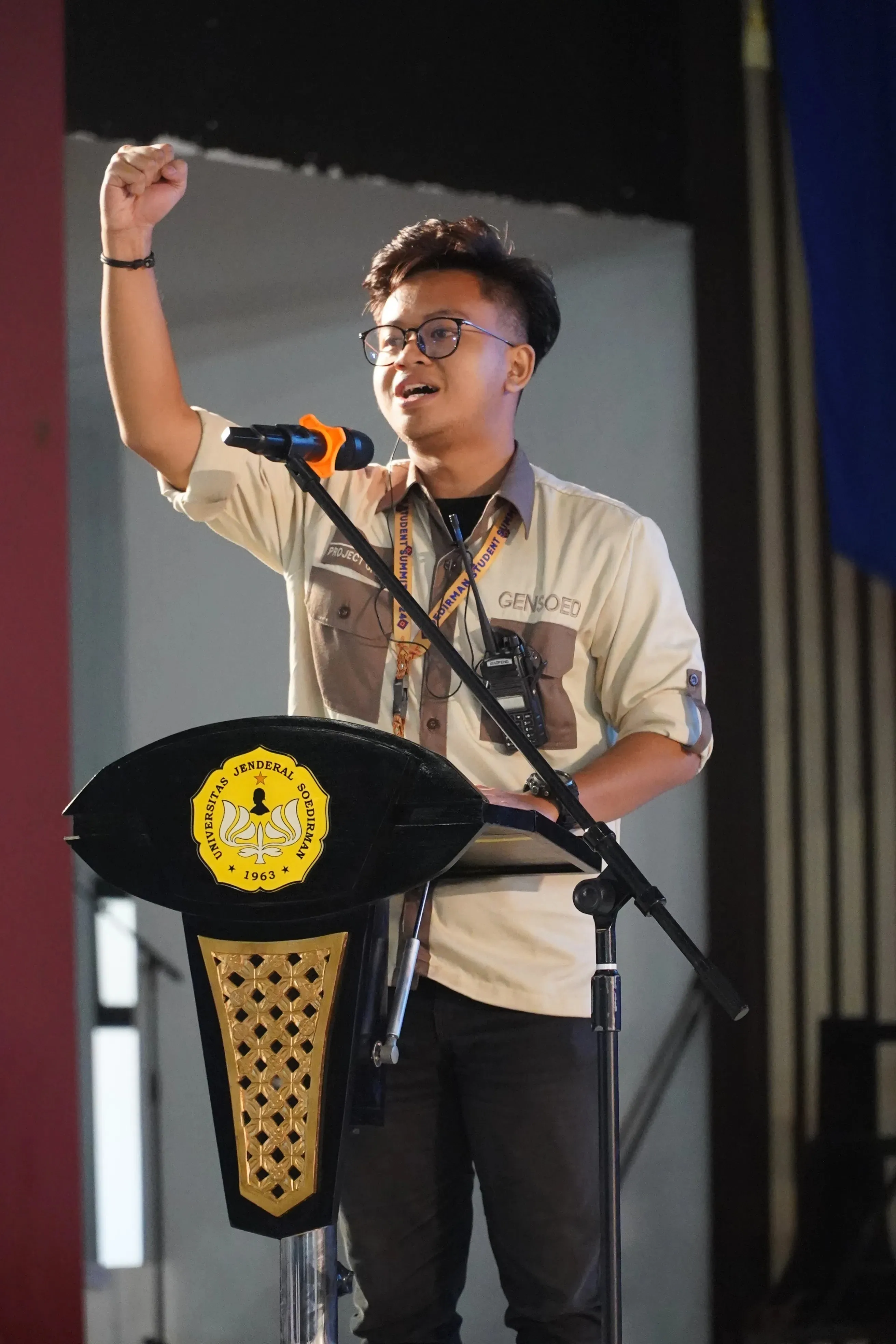 Sambutan Project Officer Foto